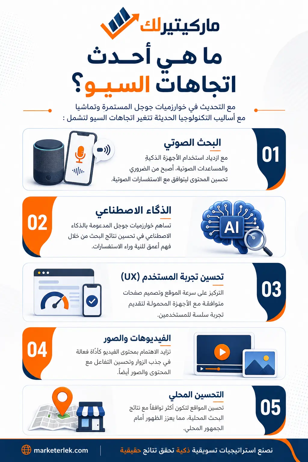 ما هي أحدث اتجاهات السيو؟